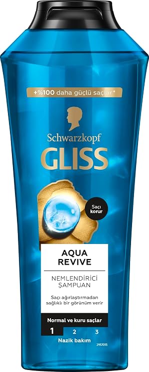 Gliss Aqua Revive Moisturizing Shampoo 400ml
