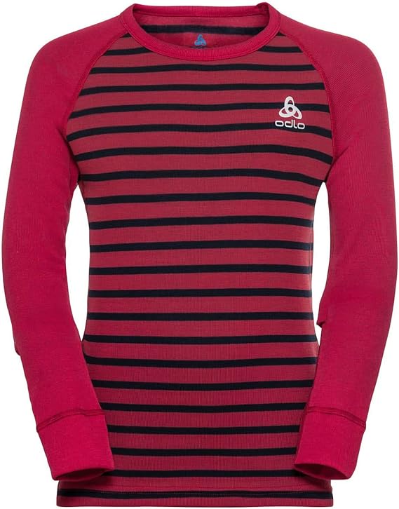 Odlo Unisex-Child Active Warm Eco Baselayer L/S Crew Kids