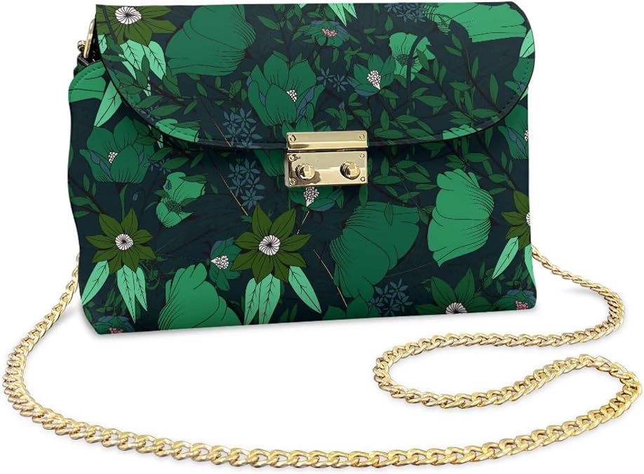 Fashion Women's Crossbody Purse with Small Inner Handbag, 2 Pack Trendy Mini Shoulder Handbags with Detachable Purse