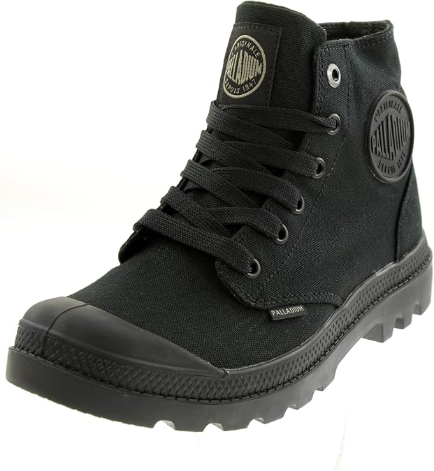 Palladium Graue Monochrom-Stiefeletten