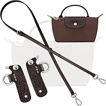 Çanta Deri Kayış Değiştirme Ayarlanabilir Crossbody Omuz Askıları Kılıfı, Mini mocha, W0.47in