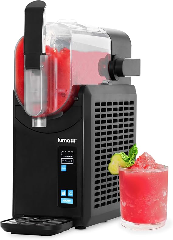Luma by Newair Slushie Machine for Home | 88 Oz Frozen Drink Maker No Ice Needed | Dishwasher Safe Slushie Maker for Margaritas, Slushies & Frappes