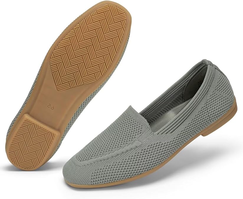 Women's Square Toe Dressy Loafers Flats