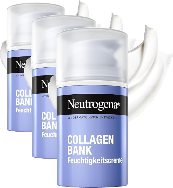 Neutrogena Collagen Bank Kolajen İçeren Nemlendirici Gece Kremi 50 Ml (3 paketi)