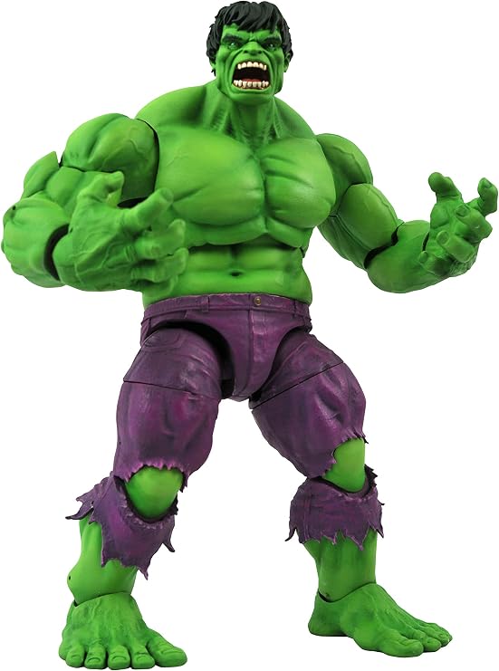 Diamond Select - Marvel Select Rampaging Hulk Action Figure | Marvel Select Hulk Comics 9" Action Figure - Immortal Hulk