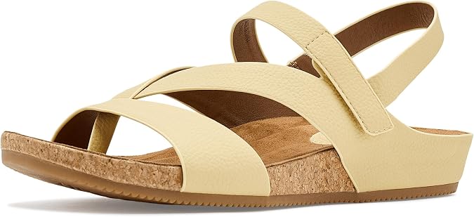 EuroSoft, Womens, Gianetta, Soft Yellow, 7, Medium