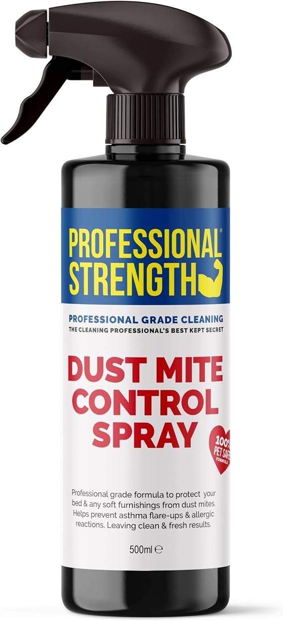 Dust Mite Killer Spray, 500 ml (Pack of 1) – 6 Months Protection Against Allergens with Safe Non-Toxic Formula