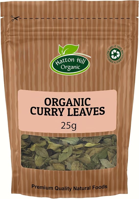 Organic Curry Leaves 25g by Hatton Hill Organic
