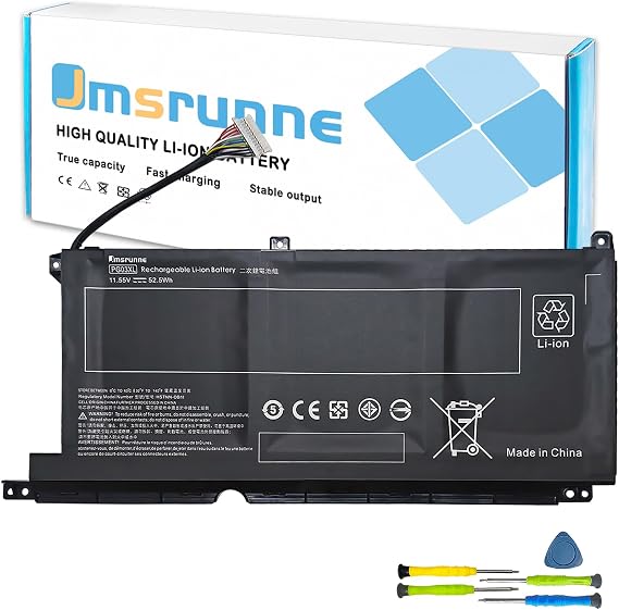 PG03XL Battery for HP Pavilion Gaming 15-DK 15T-DK 15-EC 15-DK0 15-DK0055NR 15T-DK200 15-EC0013DX 15-EC1073DX 15Z-EC200 16-A0032DX 16-A0035NR L48495-005 L48430-AC1 HSTNN-DB9G HSTNN-OB1I
