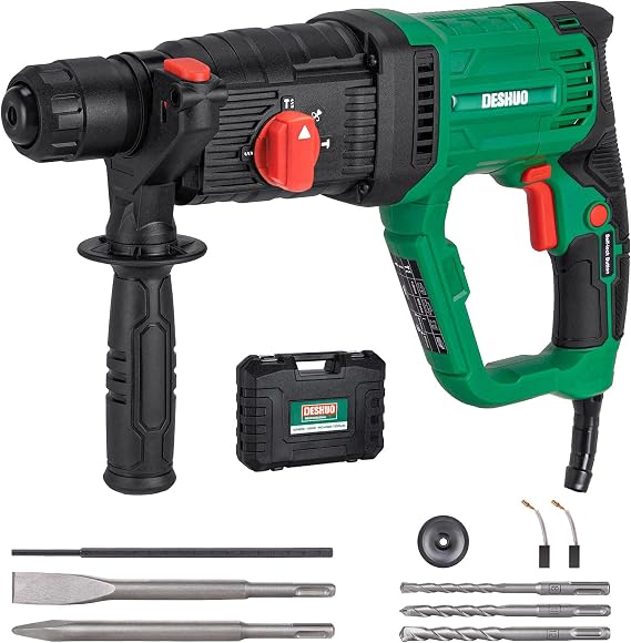 1" SDS-Plus Lightweight Rotary Hammer Drill for Concrete/Masonry