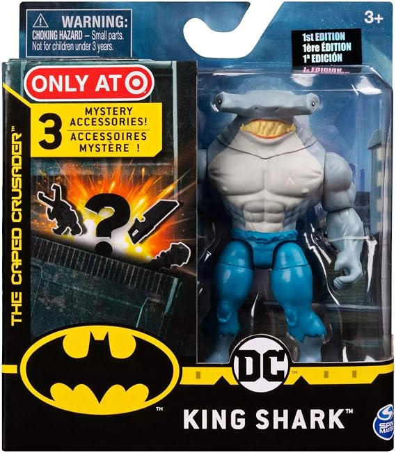 DC Batman 2020 King Shark (Target Exclusive) 4-inch Action Figure by Spin Master