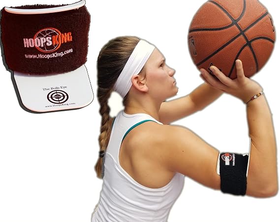 BullsEye Basketball Shooting Training Aid, Perfect Form Every Time