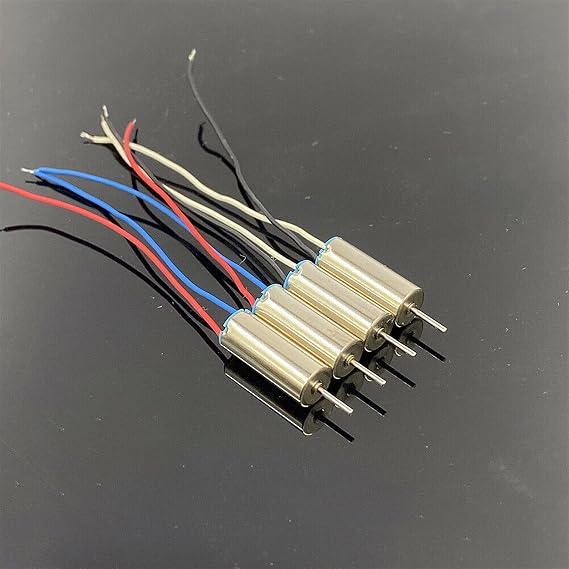 Hobby Torque 4pcs/lot DIY RC Drone Ultra-High Speed Engine, 615 6mm*15mm Mini Tiny Coreless Motor, DC 3V 3.7V 50000RPM CW+CCW Engine Science