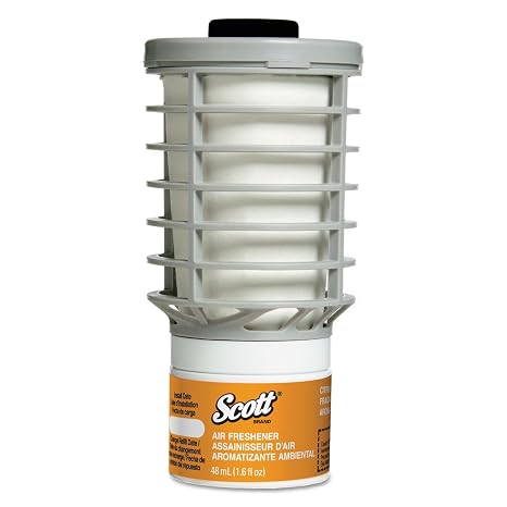 Scott 91067 Continuous Air Freshener Refill, Citrus, 48mL Cartridge, 6/Carton
