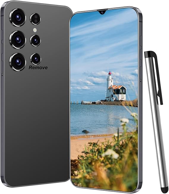 C24 Ultra 5G Unlocked Phones,4GB+128GB Cell Phone,6.8" HD Smartphone