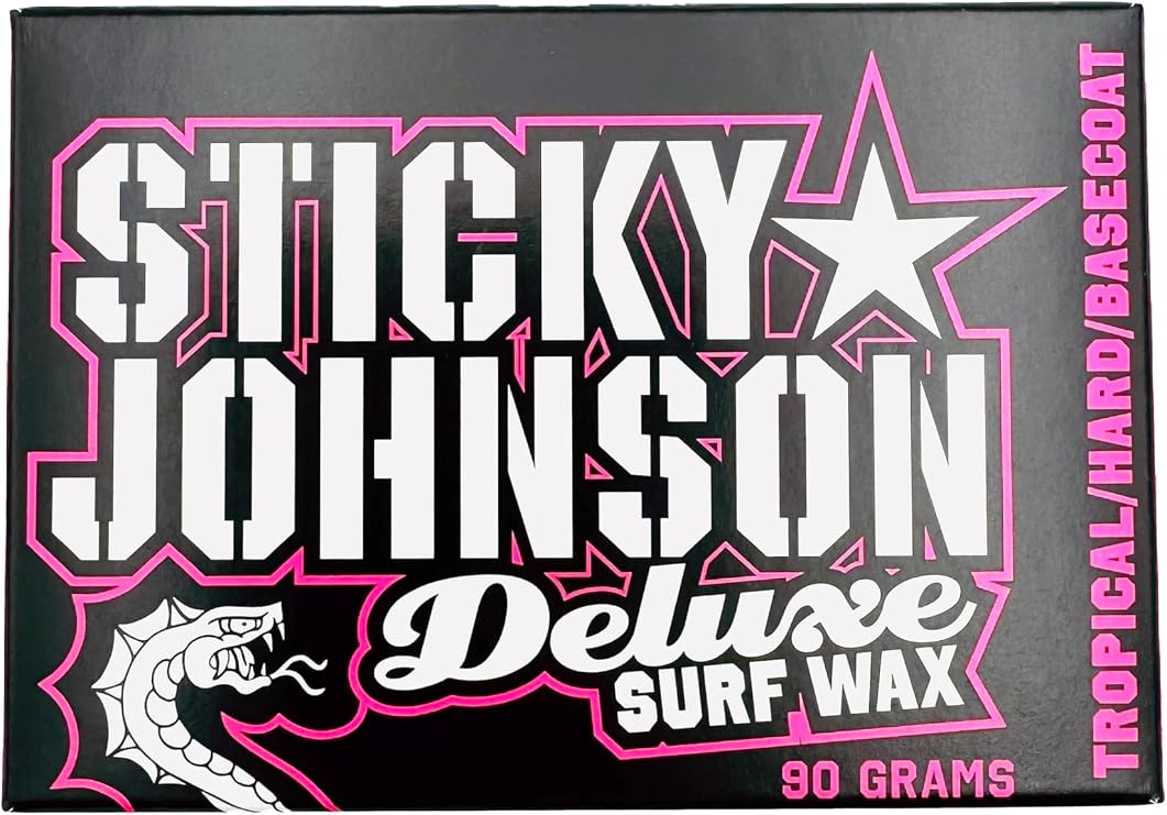Far King Sticky Johnson Deluxe Surfboard Wax 90 grams - Tropical