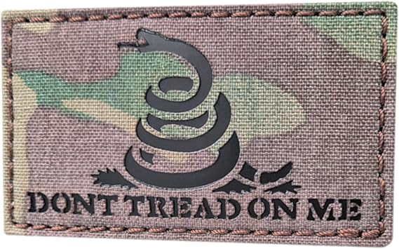 Gadsden Flag Patch (IR,Multicam)