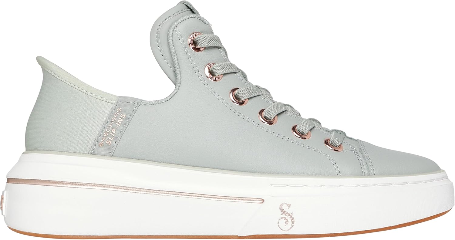 Skechers Womens Slip-ins: Premium Leather Snoop One- OG Leather