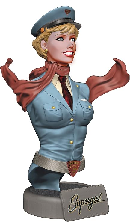 DC Collectibles Comics Bombshells: Supergirl Bust | DC Comics Bombshells 7 Inch Bust Statue - Supergirl Bust