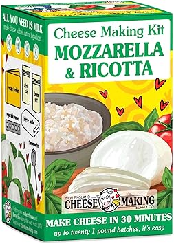 Mozzarella and Ricotta Cheese Making Kit