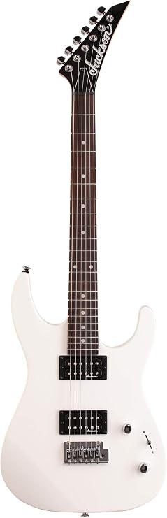 Jackson JS11 Dinky Electric Guitar Gloss White Rosewood