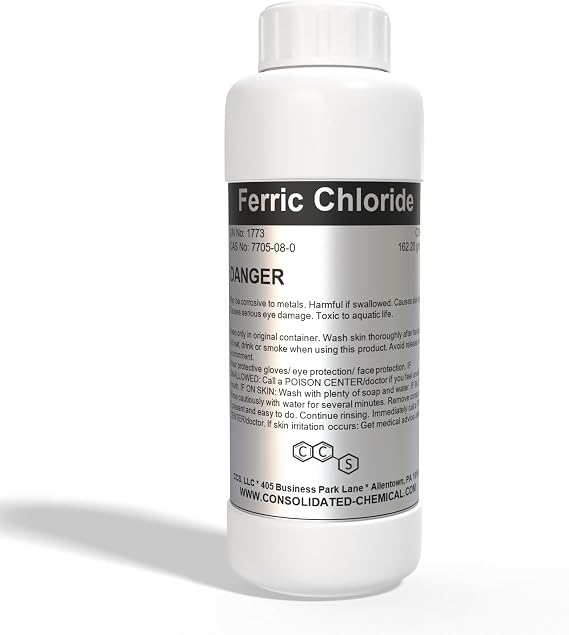Ferric Chloride PCB Etchant 100ml (3.3 Fl Oz) Bottle