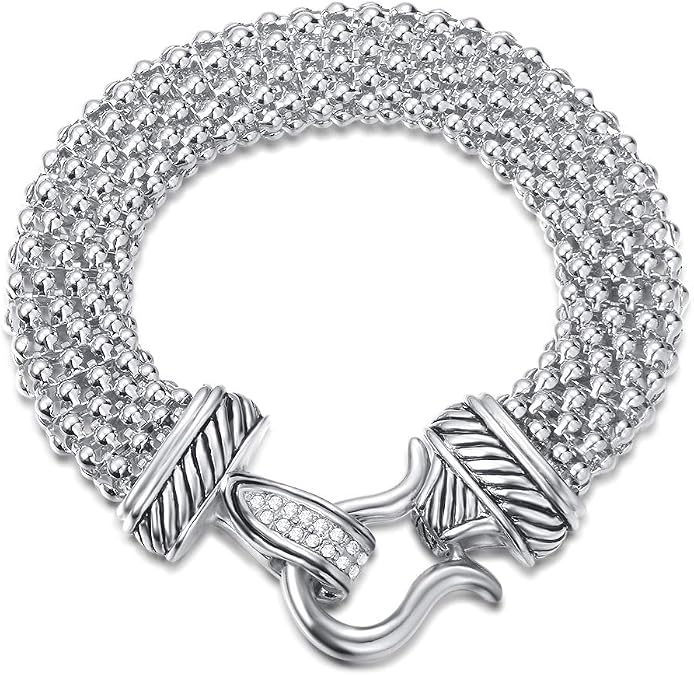 UNY Jewelry Antique Fashion Popcorn Chain Designer Brand Inspired Women Unique Christmas Gifts Bracelets