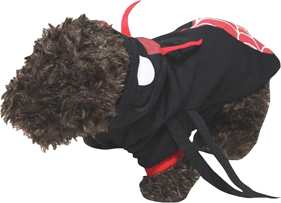 Petitebella Halloween Theme Pet Costume (Spider, Large)