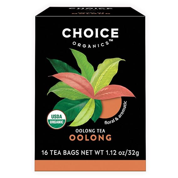 Choice Organics Oolong Tea, 16 Tea Bags
