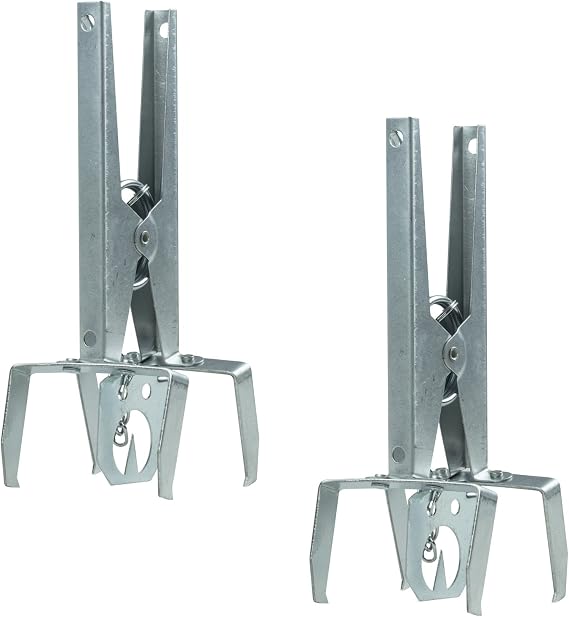 Woodside 2 Pack of Heavy Duty Mole Claw Scissor Traps Fast Humane Kill