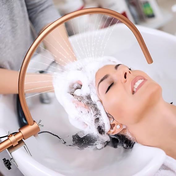 Head Spa Water Therapy Water Outlet Frame - Adjustable Waterfall for Massage Salon Equipment - Fits Most Shampoo Bowl Bed