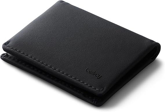 Bellroy Slim Sleeve, Leather Wallet - INNOVERATMBlack
