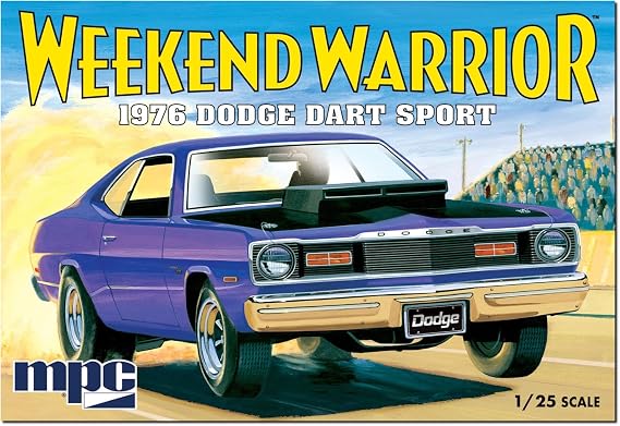 MPC 1976 Dodge Dart Weekend Warrior 1:25 Scale Model Kit
