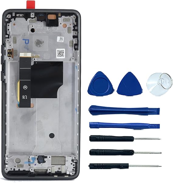 Edge 40 NEO LCD Screen Display Touch Digitizer with Frame Assembly Replacement for Motorola Moto Edge 40 Neo XT2307-1 6.55"
