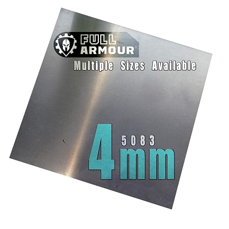 4mm Aluminium plate sheet - (100mm x 100mm)
