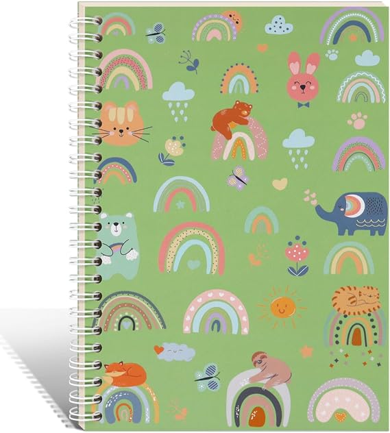 Reusable Sticker Book Collecting Album Sticker Storage Book for Adults 37 Sheets Release Paper Sticker Collection Book A5 Size Cute Sticker Keeper Holder (Animals)