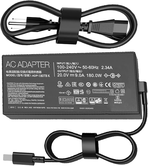 180W ADP-180TB K Charger fit for Asus Rog Zephyrus G14 2024 GA403 Laptop