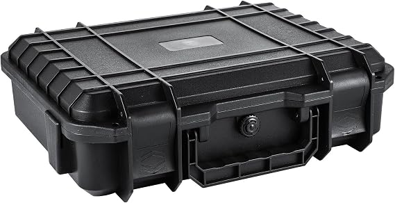 Youyijia Flight Case Camera Equipment Storage Secure Box 25 x 20 x 7.6cm L