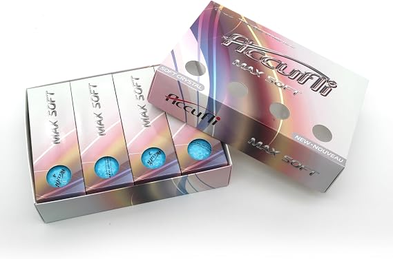 ACCUFLI Max Soft Crystal Golf Balls