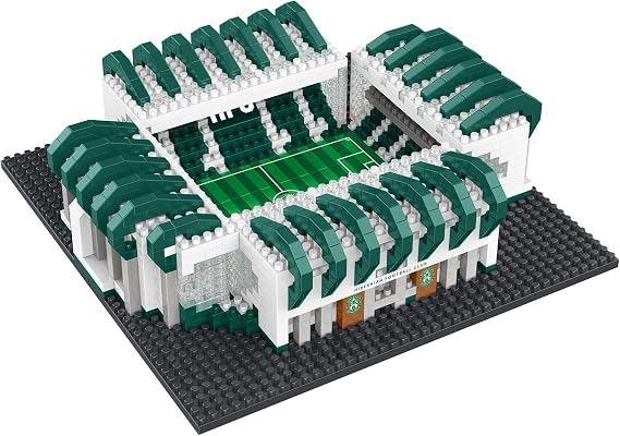 FOCO Officially Licensed Hibernian FC 3D BRXLZ Bricks Mini Easter Road Stadium Football Construction Toy Model