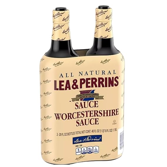 Lea & Perrins Worcestershire Sauce, 20 Fl Oz (Pack of 2)