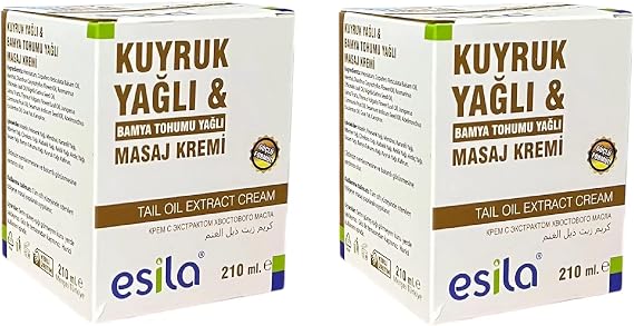 Kuyruk Yağı masaj Kremi 210 ml, (2 Adet)