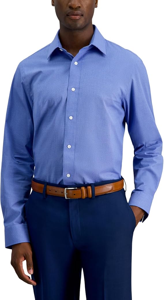 Haggar Men's Premium Comfort Classic Fit Dress Shirt