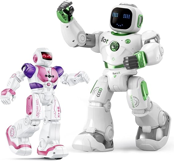 Ruko 6088 RC Robot Toys for Kids and 1088 Smart Green Robot