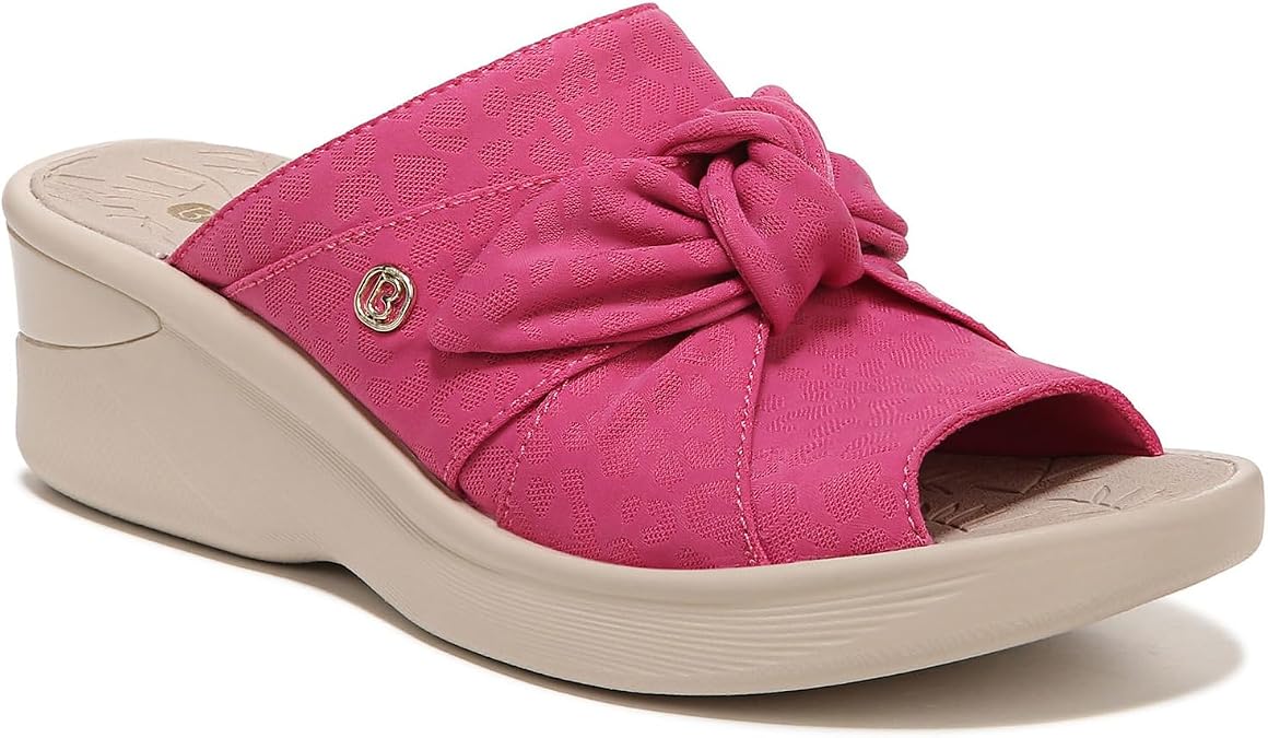 BZees womens Smile Slides