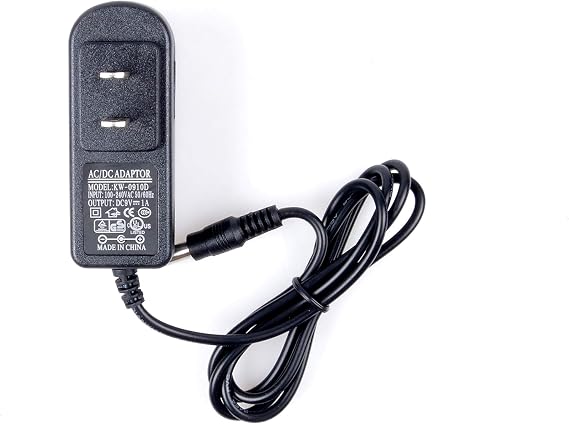 LIVISN DC 9V 1A Power Supply Adapter, AC 100-240V to DC 9V Transformers, Switching Power Supply for 9V 3528/5050 LED Strip Lights, 9W Max, 9 Volt 1 Amp Power Adaptor, 2.1mm X 5.5mm US Plug