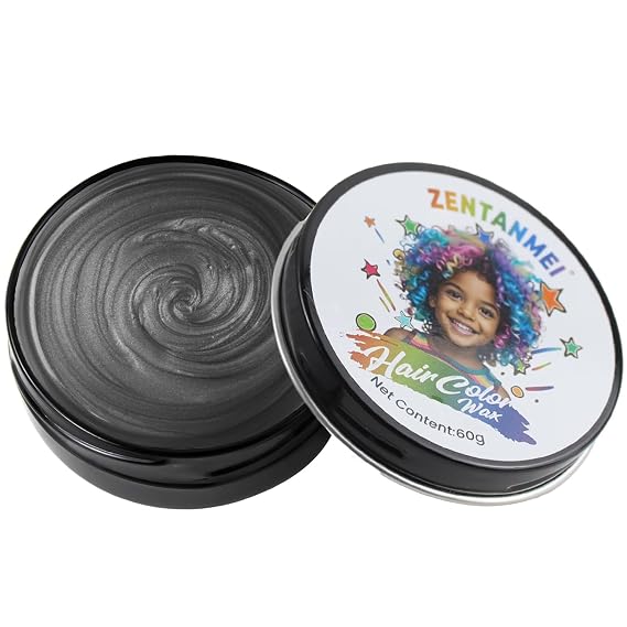 Temporary Hair Color Wax, Washable Hair Wax for Party, Cosplay