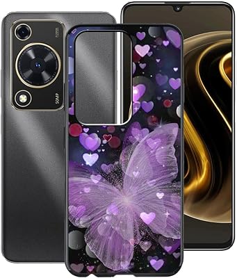 for Huawei Nova Y72 Case, Black Shockproof Bumper Sleeves, 360 Drop Antiscratch Protection Cover Slim Fit Ultra-Thin Soft Silicone Phone Case for Huawei Nova Y72 6.75 - XV16