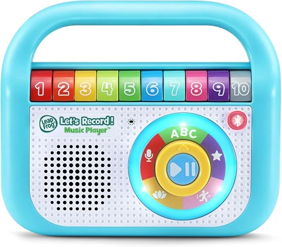 LeapFrog Lets Record! Music Player, Teal