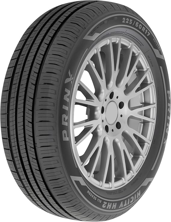 Prinx HiCITY HH2 All Season 215/55R17 94V Passenger Tire | Passenger Touring All Season Traction 94V Rated Standard Load Radial Construction Black Sidewall Tire